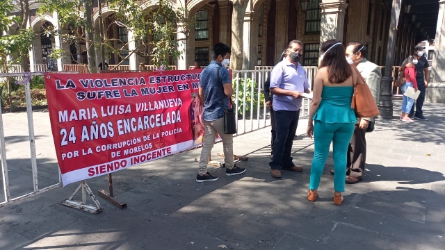 Piden familiares y abogados de María Luisa Villanueva revisión de su caso