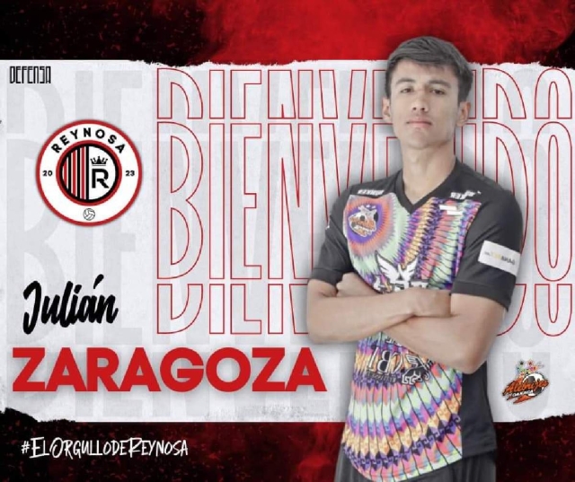 Julián Zaragoza es uno de los dos morelenses que defiende los colores de Reynosa Futbol Club, acompañado de Jorge Bernal.