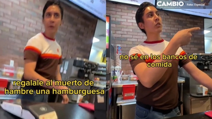 Gerente de Burger King insulta a cliente al pedir promoción