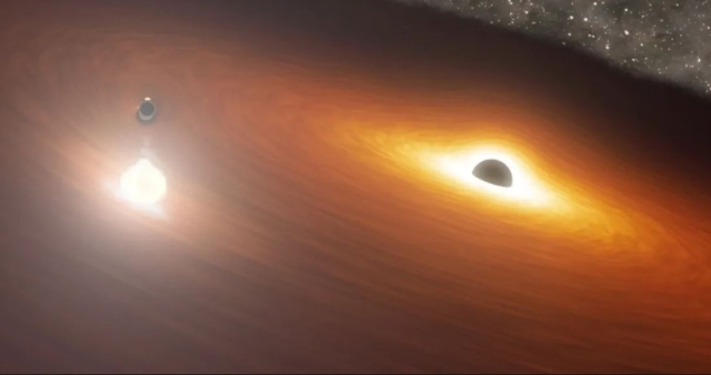 Logran imagen de mayor resolución de galaxia con dúo de agujeros negros