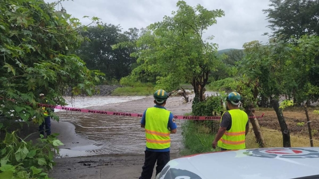 Las autoridades mantienen vigilancia permanente en para prevenir contingencias.
