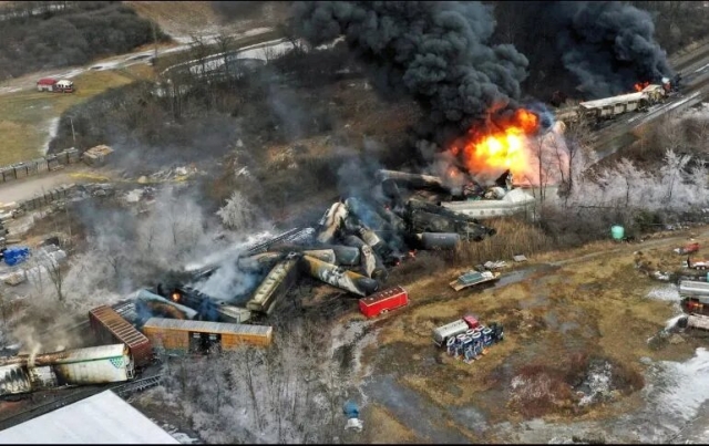Tren descarrilado en Ohio: el &#039;Chernóbil químico&#039; de Estados Unidos