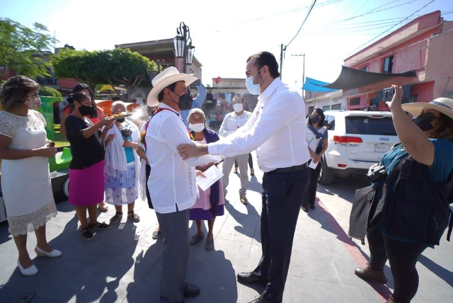 Atestigua Pablo Ojeda toma de protesta del presidente del Concejo Municipal Indígena de Coatetelco