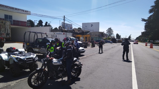 Realiza CES Morelos &#039;Operativo Moto Segura&#039; en la carretera federal México-Cuernavaca
