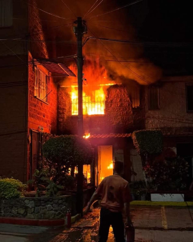 Las víctimas quedaron atrapadas en el domicilio y fueron alcanzadas por el fuego.