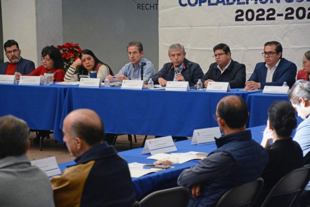 Encabeza José Luis Urióstegui informe de obras públicas proyectadas para Cuernavaca en el 2024