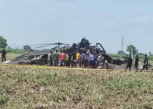 Desplome de helicóptero de la Marina en Sinaloa: FGR se encargará de la investigación