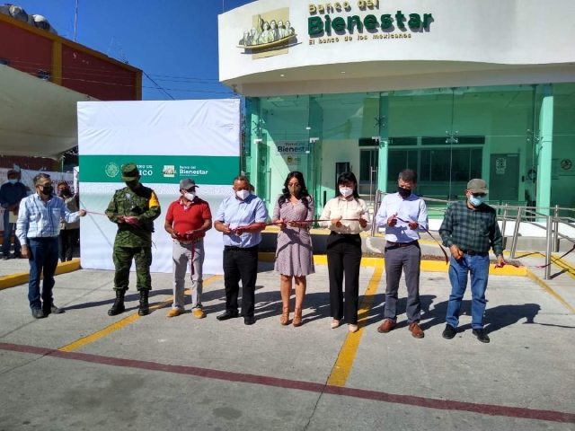 La de Jonacatepec fue una de las tres sucursales que inauguraron este jueves en Morelos.