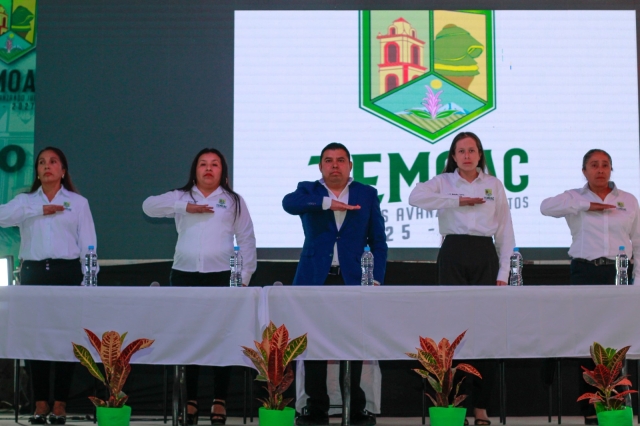 En toma de protesta del nuevo alcalde, reitera Gobierno de Morelos compromiso con habitantes de Temoac