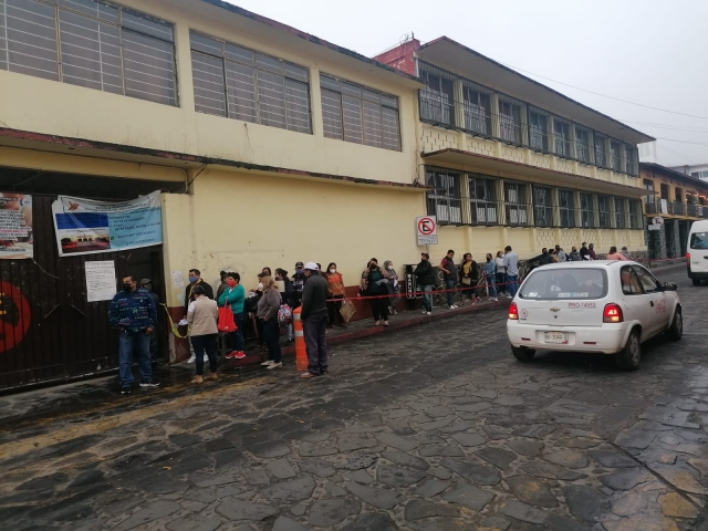 Jornada de inmunización contra covid-19 en Tepoztlán