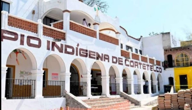La sede de la alcaldía indígena.