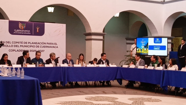 Encabeza alcalde capitalino primera sesión del Coplademun 2025-2027