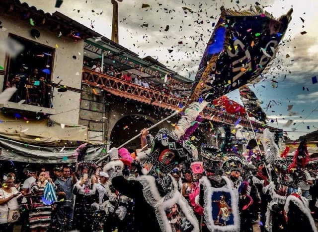 Todo listo para el carnaval de Tepoztlán 