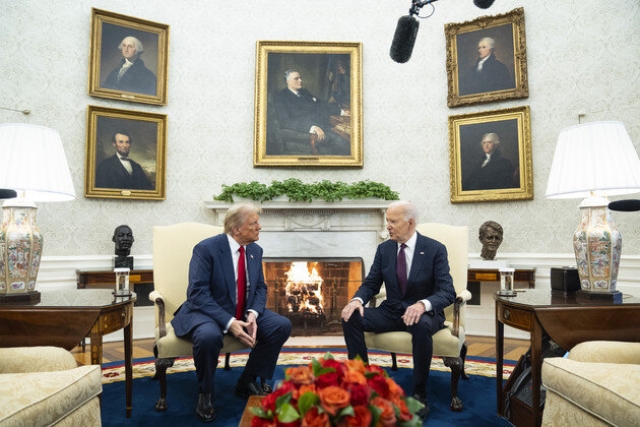 Biden y Trump inician transición presidencial con encuentro en la Casa Blanca