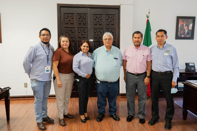 Atiende Samuel Sotelo a integrantes del Sindicato Nacional de Trabajadores del Seguro Social, Sección XIX Morelos