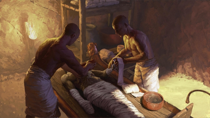 Arqueólogos descubren sustancias desconocidas usadas en proceso de momificación en Egipto