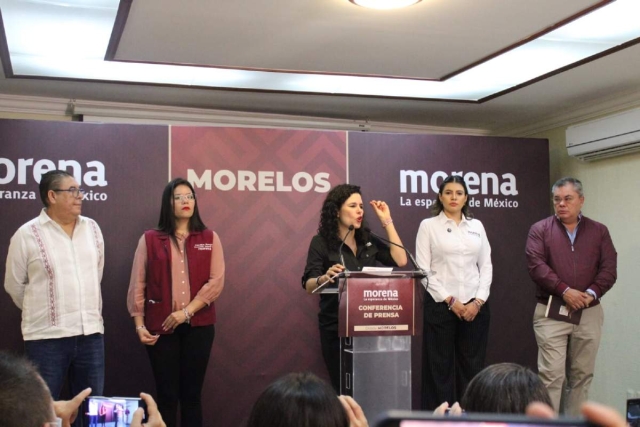 La dirigente del Movimiento de Regeneración Nacional (Morena) anunció dos estrategias fundamentales para el fortalecimiento de su proyecto: la conformación de comités seccionales en todo el país y la implementación del Plan Municipalista, aprobado por el Consejo Nacional de Morena.