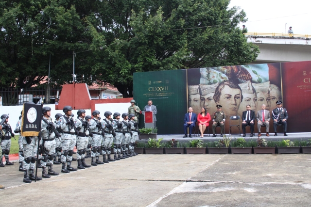 Conmemoran CLXXVII aniversario de la gesta heroica de los Niños Héroes de Chapultepec