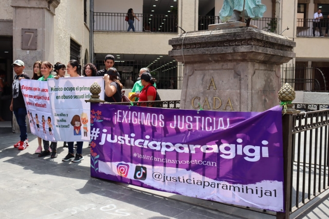 Protestan madres víctimas de violencia vicaria ante TSJ