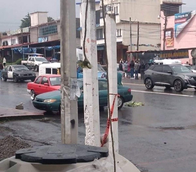 En la escena del crimen quedaron regados al menos 15 casquillos percutidos.