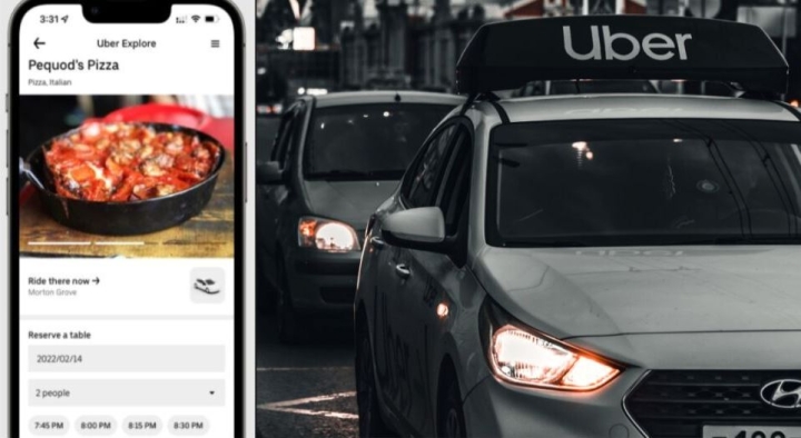 Explore, la nueva función de Uber para reservar cenas o eventos