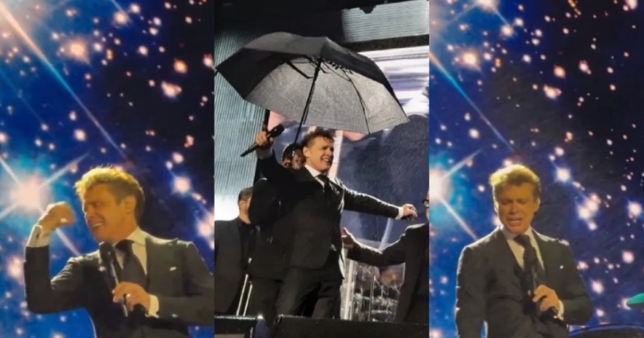 Abuchean a Luis Miguel por acortar concierto en Argentina a causa de lluvia