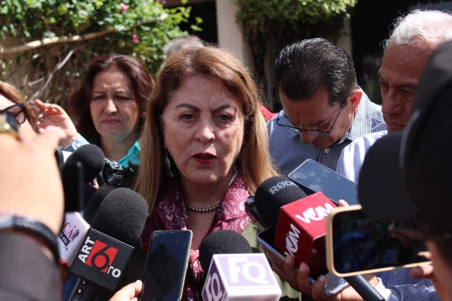 Pide Margarita González Saravia freno a pensiones “doradas” 