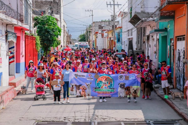 Este domingo se celebró la tercera edición del “Perruchón” en Yautepec.