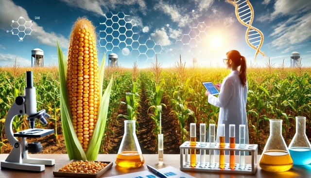 Los nanomateriales al rescate del maíz (Zea mays) por las altas temperaturas causadas por el cambio climático.