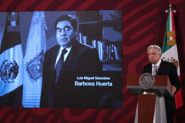AMLO rendirá homenaje a Miguel Ángel Barbosa en Puebla; recuerda la última vez que se vieron