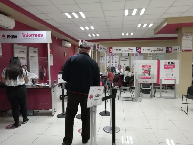 10 mil 655 credenciales INE disponibles en módulos para su entrega inmediata