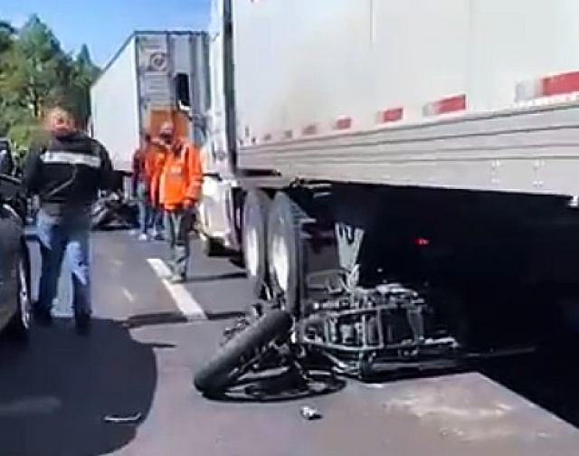 Seis motociclistas fallecieron en accidente en autopista México-Cuernavaca