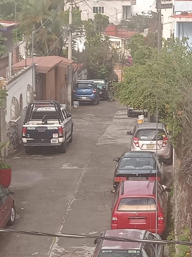 El accidente ocurrió la mañana de ayer en la calle Tlaltizapán.