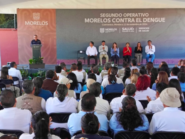 Encabeza gobernadora Margarita González arranque del segundo mega operativo contra el dengue