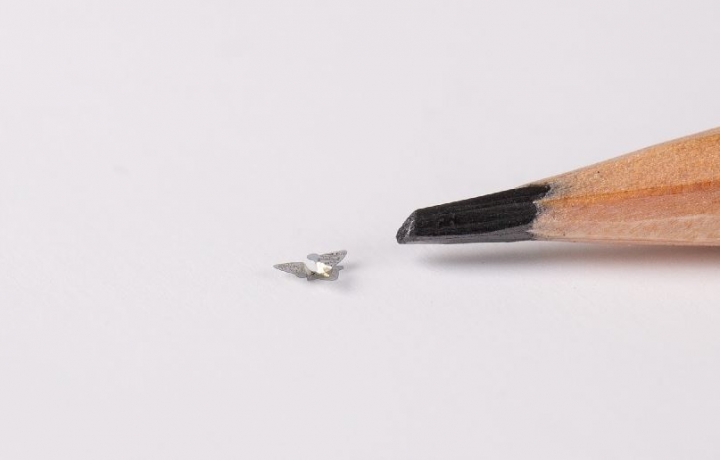Este microchip con alas es la estructura voladora más pequeña del mundo