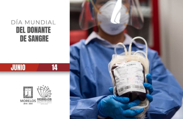 Llama gobernador a participar en la donación altruista de sangre para seguir salvando vidas