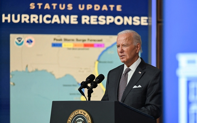 Joe Biden visitará Florida para evaluar los daños del huracán Milton