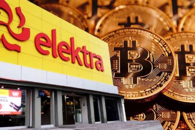 Elektra ya acepta pago con bitcoin.