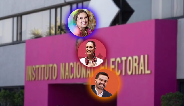 Sheinbaum, Gálvez y Álvarez frente a frente en primer debate presidencial