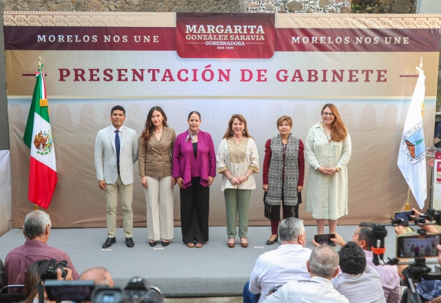 Presenta Margarita González Saravia a integrantes del próximo gabinete social