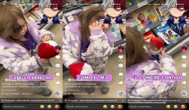 ¡Es igual a mí! La tierna conexión de una niña con Shoto Todoroki