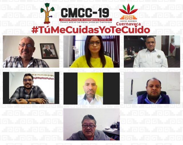 Todos a mantener acciones anticovid en Cuernavaca: CMCC-19