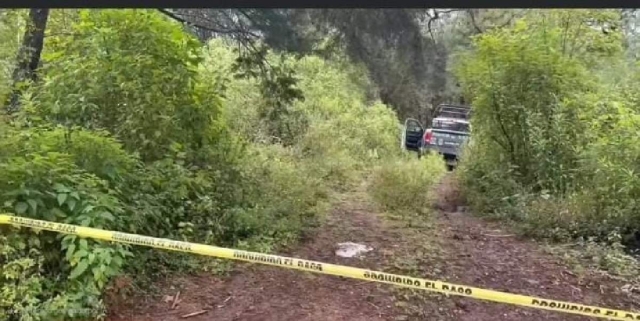 Encuentran un cadáver desmembrado en Huitzilac