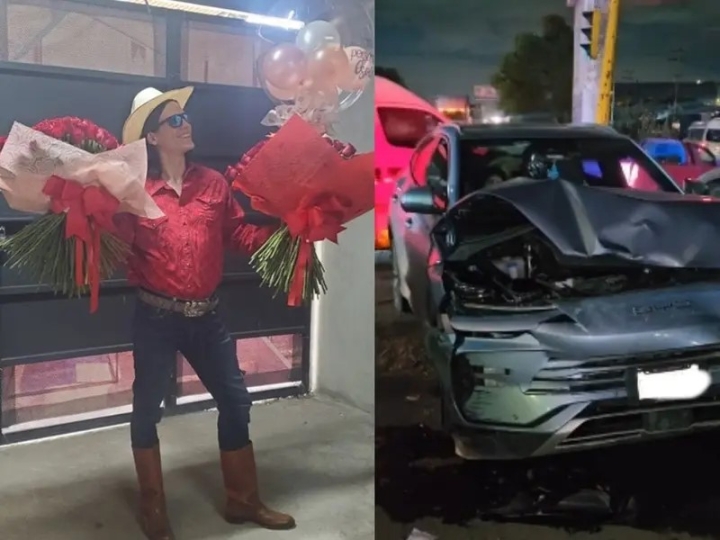 Flores &#039;El Patrón&#039; sufre accidente en CDMX; sin heridos, pero sin entregas