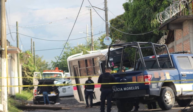 Recibió un disparo durante asalto a combi