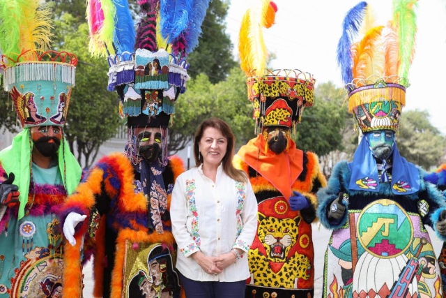 La gobernadora Margarita González Saravia inauguró la Feria de Año Nuevo Jojutla 2025. 