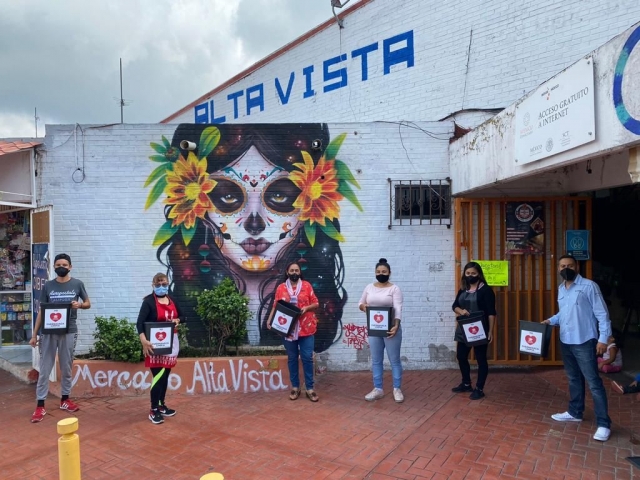 Mercado de Alta Vista se une a la iniciativa municipal &#039;Yo amo Cuernavaca limpia&#039;