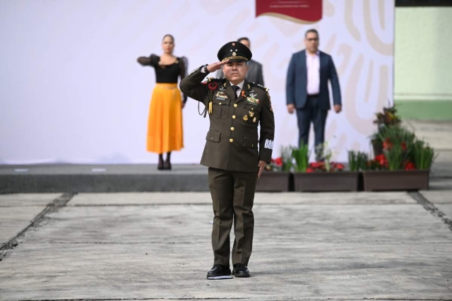 Julio César Moreno, nuevo comandante de la 24ª. Zona Militar 