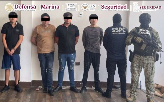 Capturan a 4 integrantes de Los Chapitos en Sinaloa