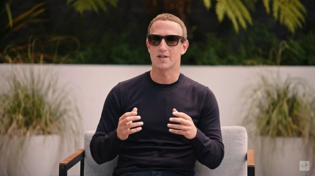 Mark Zuckerberg pone a prueba las gafas inteligentes Ray-Ban con IA